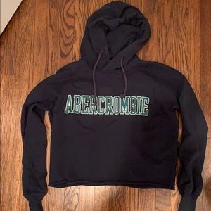 abercrombie & fitch cropped hoodie